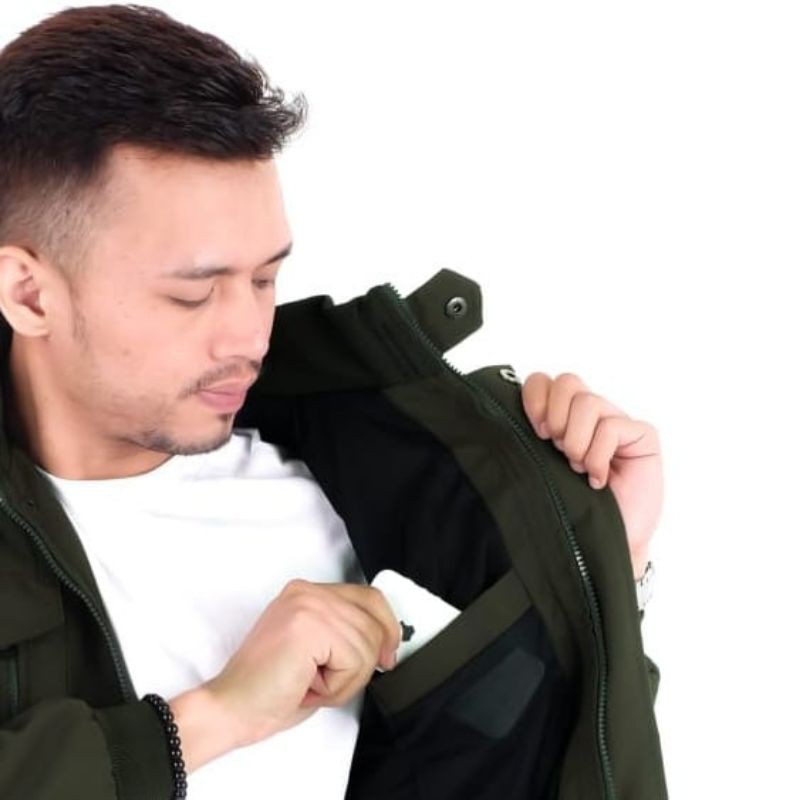 CLASIC BOMBER || JAKET BOMBER PRIA #CB