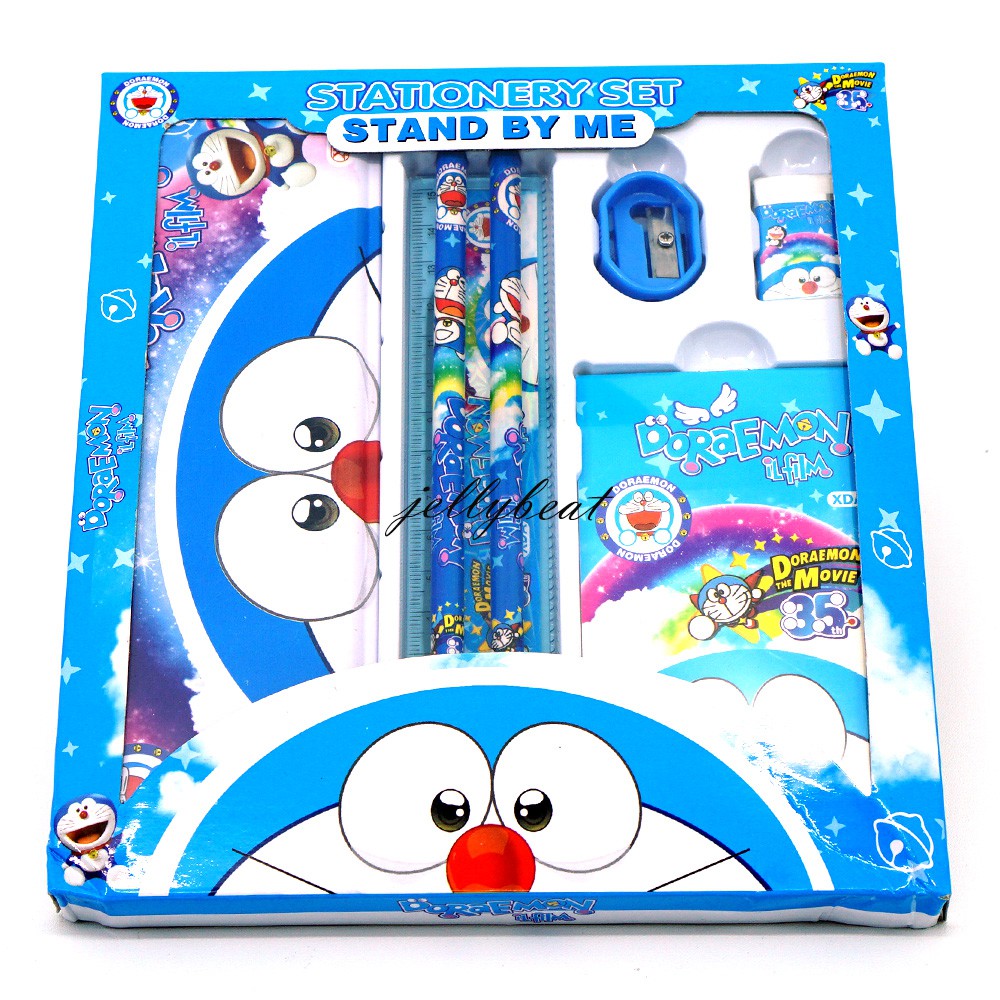 Stationery set alat tulis doraemon