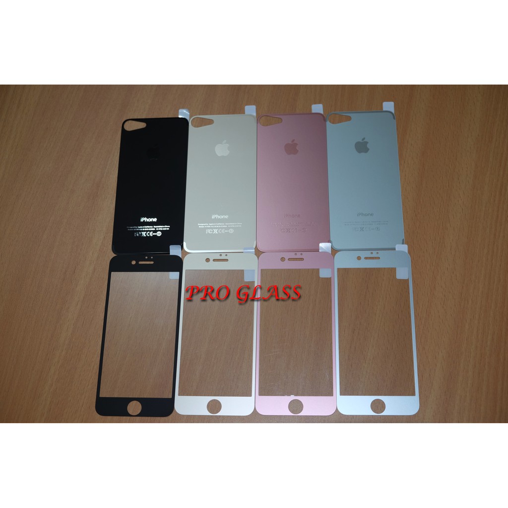 IP7 / 8 MATTE / DOFF PREMIUM TEMPERED GLASS DEPAN + BELAKANG