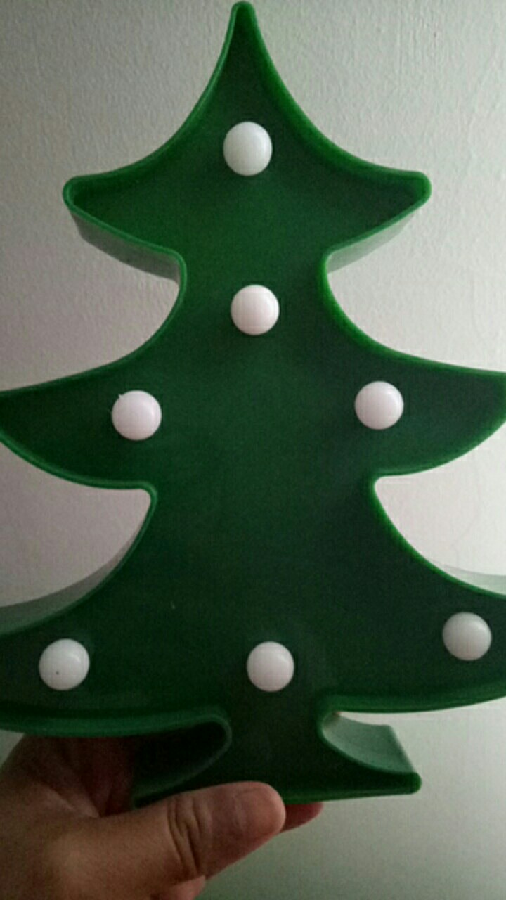 Pohon Natal Lampu Led Pesta Home Dekorasi Shabby