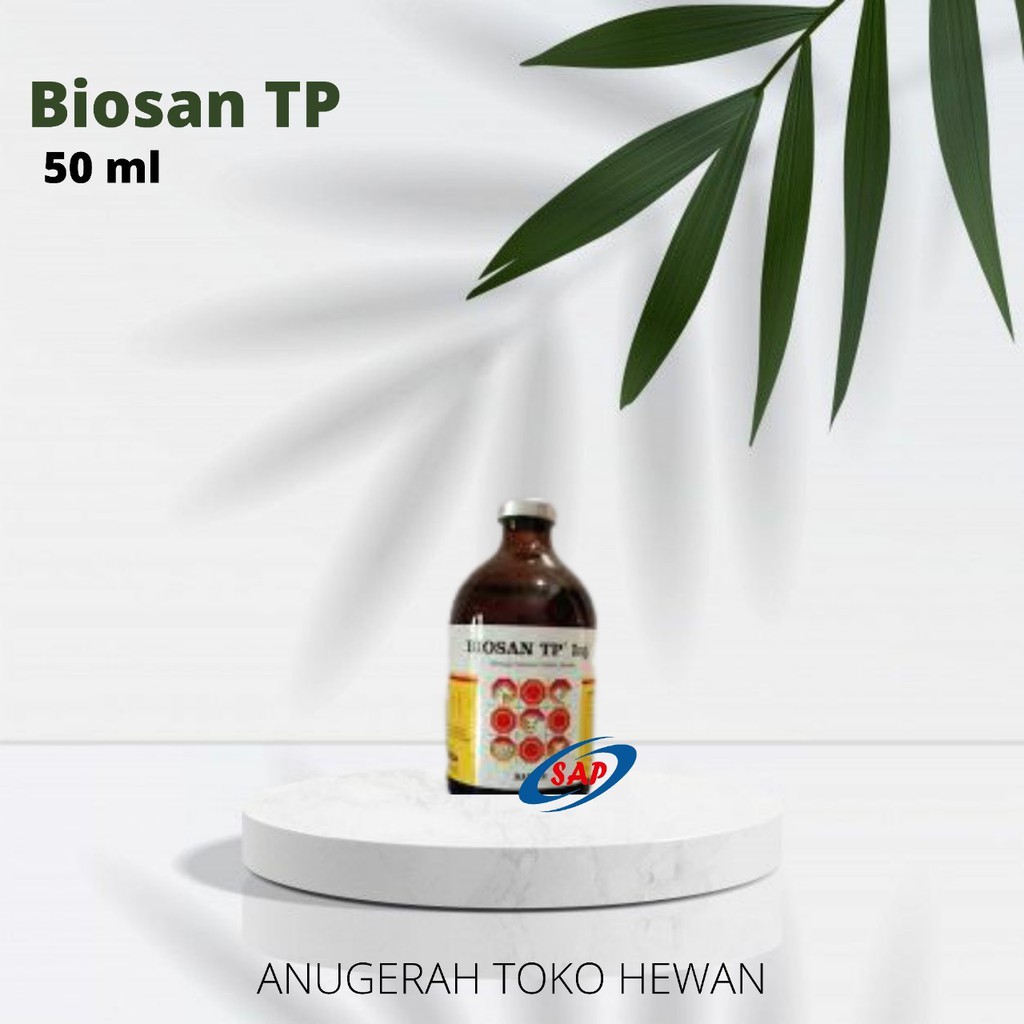 BIOSAN TP 50 ml - ATP Energi Stamina Hewan