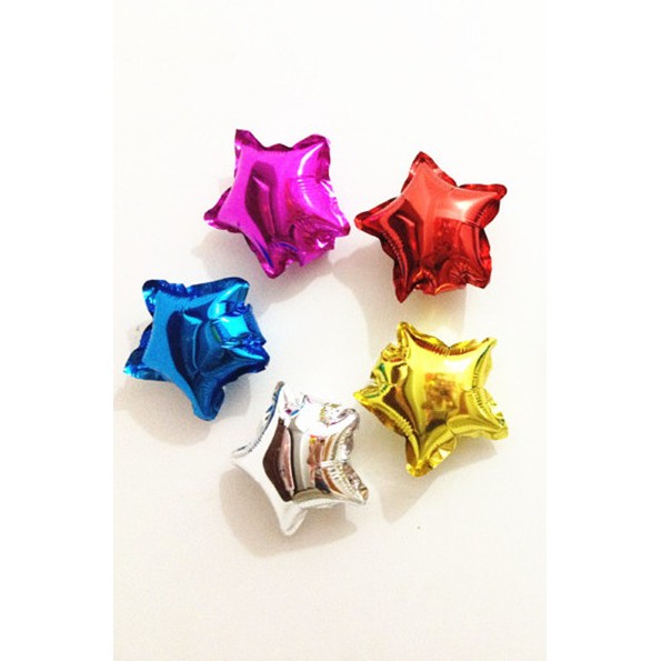 Balon foil bintang kecil / mini