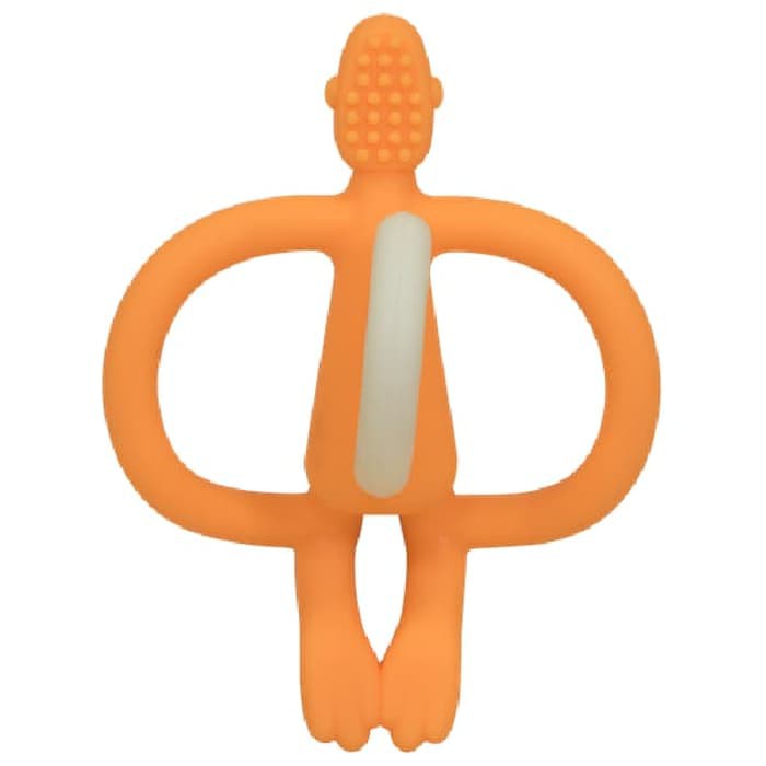 Matchstick Monkey Teether ORANGE