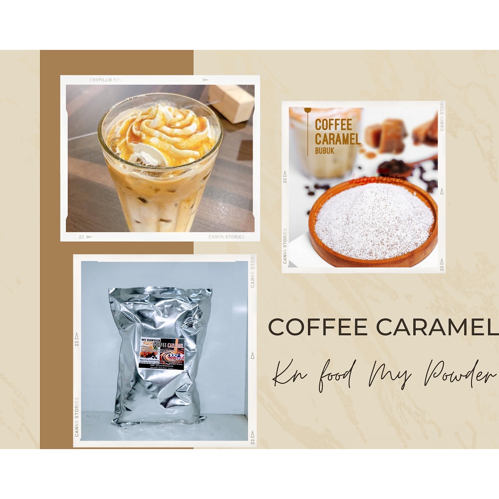 

Powder Coffee Caramel Regular - Powder minuman rasa Coffee Caramel 1kg REGULER