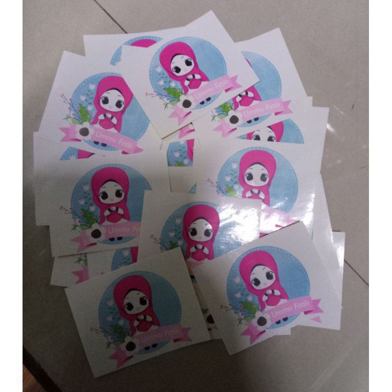 

Stiker, Foto, Label ukuran maksimal 9x6cm