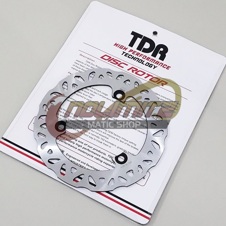 Disc Brake Piringan Cakram Belakang TDR Sporty Yamaha NMAX