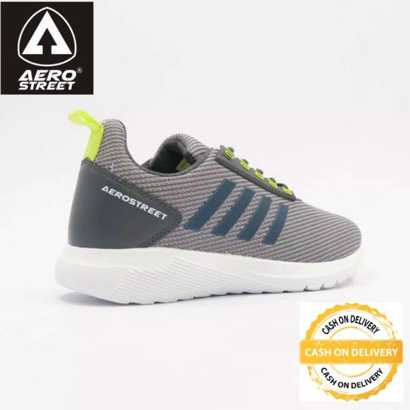 SEPATU RUNNING GREY AERO STREET