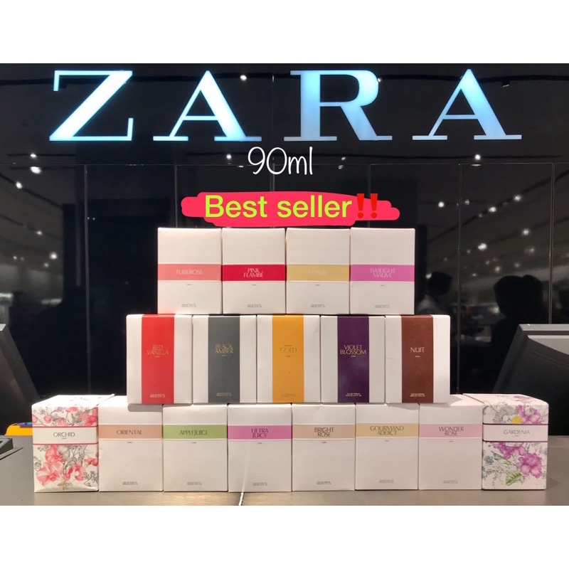 ORIGINAL STORE‼️ ZARA PARFUM CEWEK EDT/EDP isi 90ml/100ml ORIGINAL STORE 100%