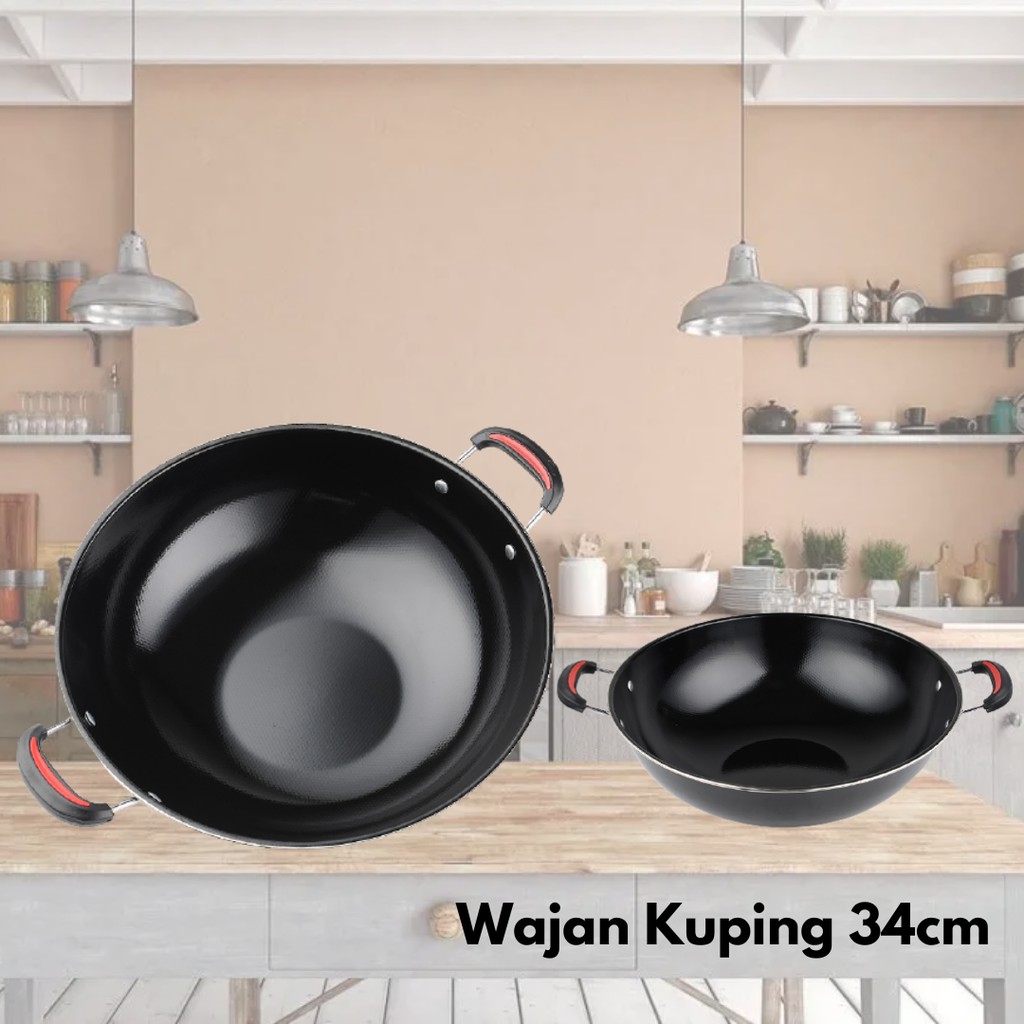 Wajan Kuping Enamel Anti Lengket