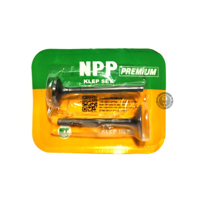 NPP Premium klep set Suzuki Smash | Klep payung motor