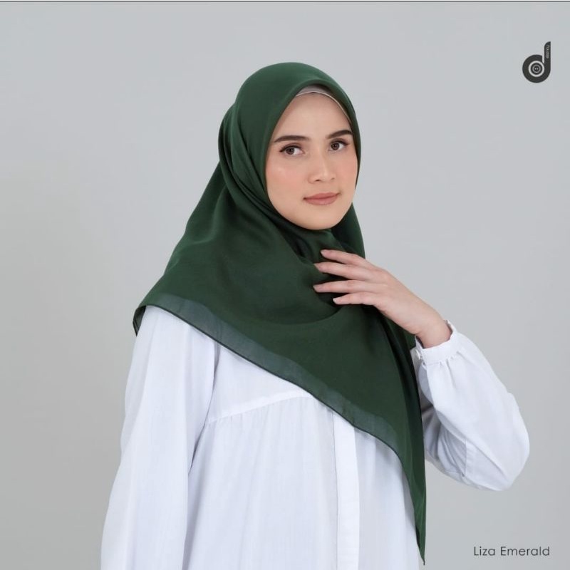 HIJAB DEENAY LIZA POLOS EMERALD