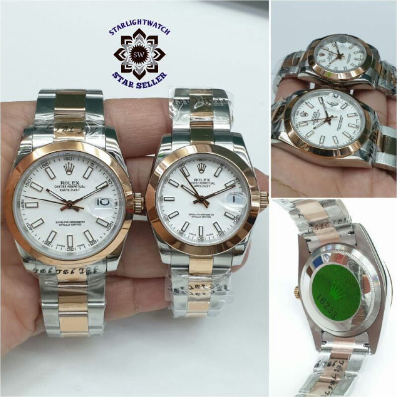 JAM TANGAN ROLEX DATEJUST COUPLEAN AUTOMATIC KUALITAS ORIGINAL