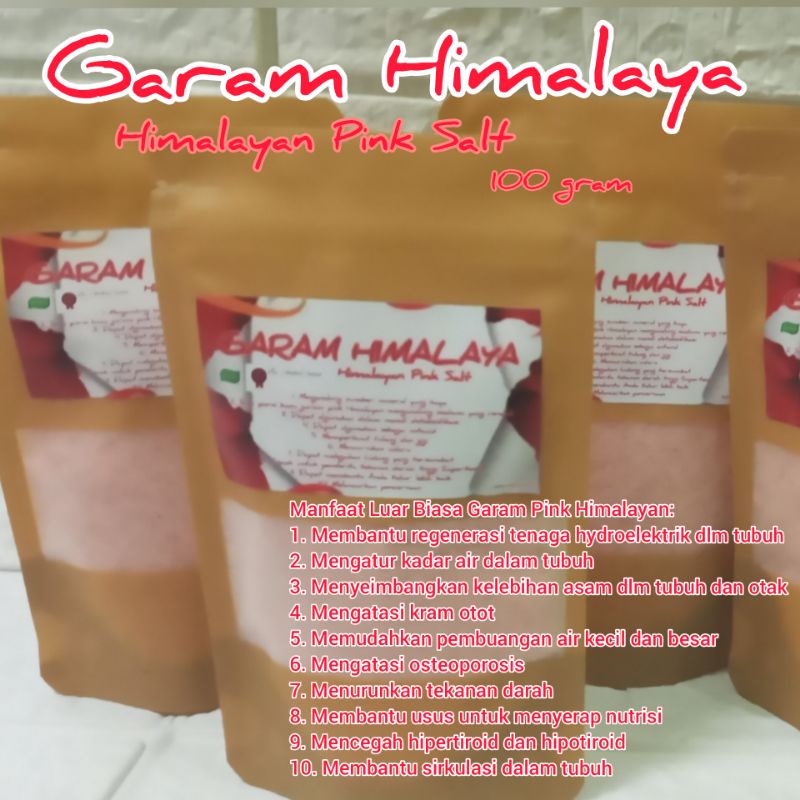 GARAM HIMALAYAN PINK SALT 100 gram