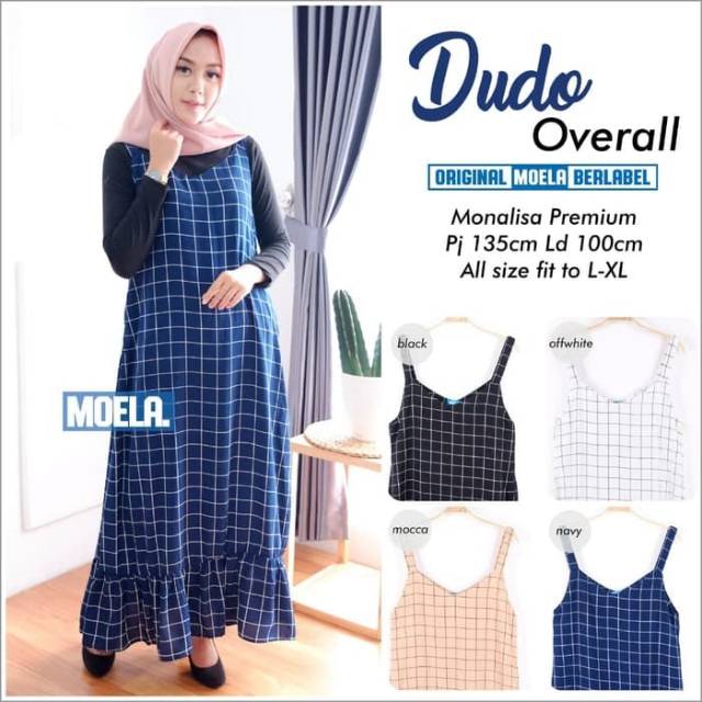 Overall Wanita Muslim /Dudo Overall