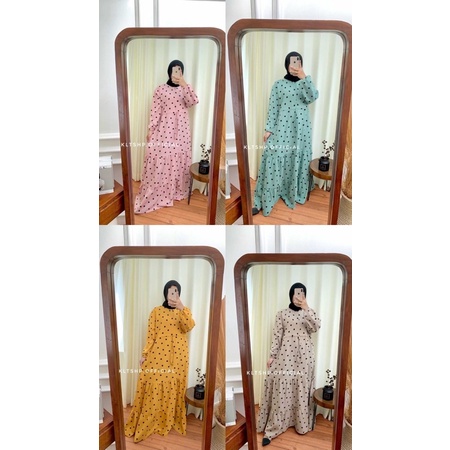 DRESS SHAKILA MOTIF LOVE // SHAKILA DRESS LOVE // DRESS SHAKILA MOTIF