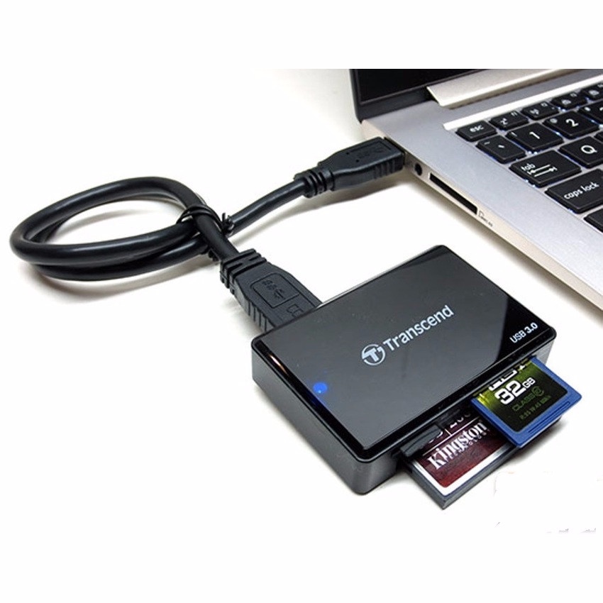 Transcend Card Reader RDF8K USB 3.0 - Black