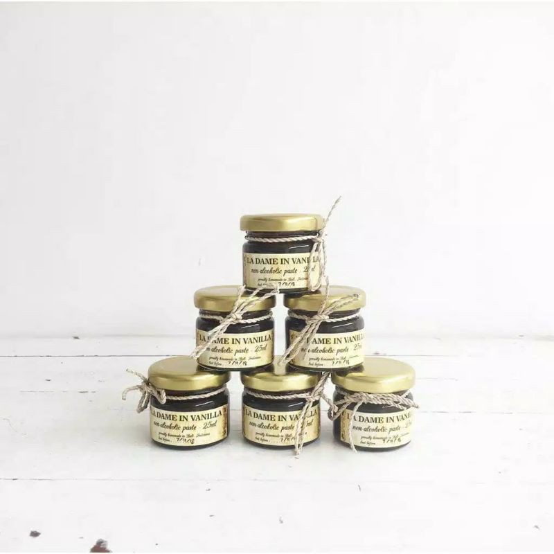 

La Dame In Vanilla Paste Non Alkohol / Ladame in Vanilla Paste 25 ml / Pasta Vanila HALAL