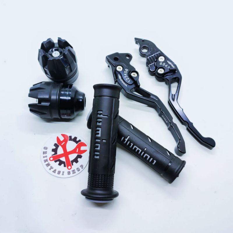 Handle sisik+jalu as roda+grip domino Vario 150 Vario new Scoopy new beat fi