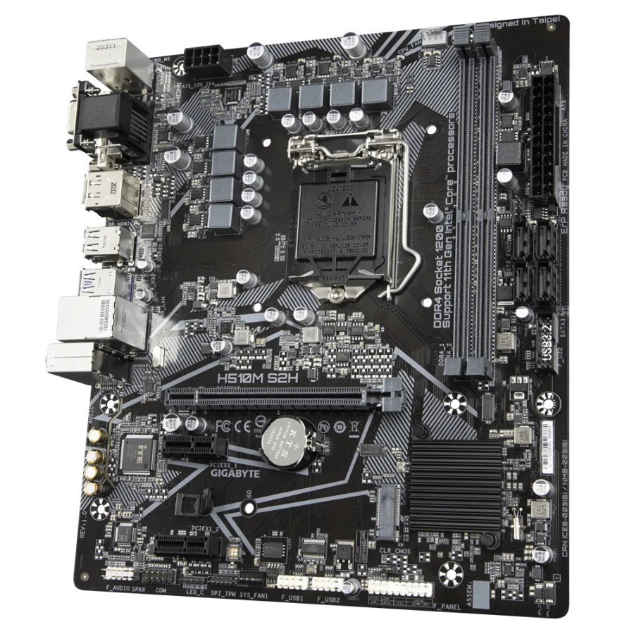 Motherboard Gigabyte H510M S2H (LGA1200, H510, DDR4, USB3.2, SATA3)