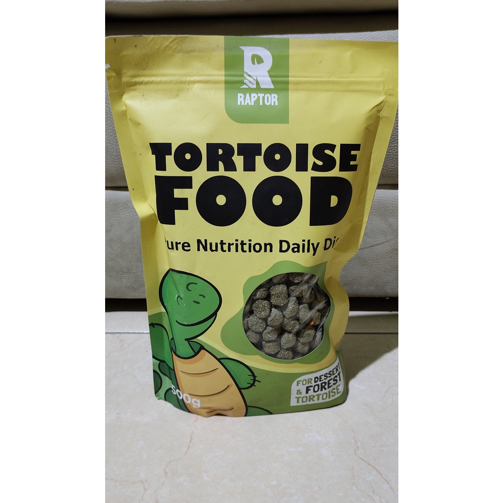 Raptor Tortoise Food 500 gram - Pelet kura kura