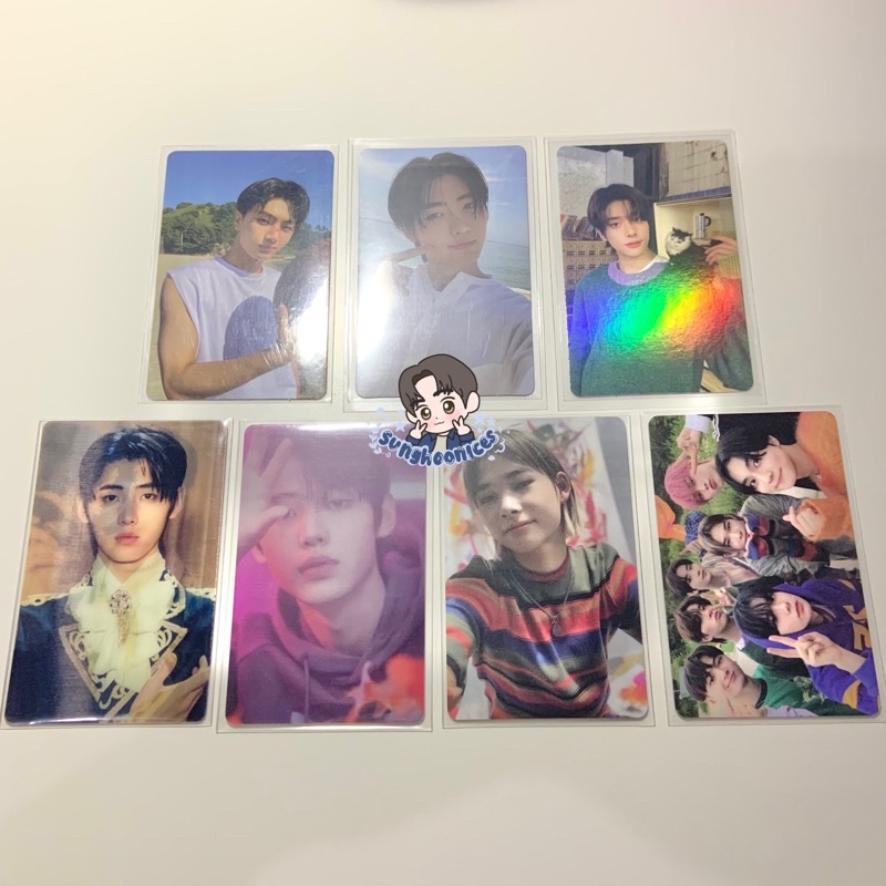 [BACA DESKRIPSI] PHOTOCARD PC ENHYPEN JAY HOLO OTOT ODYSSEUS, SUNGHOON TUSPI, JAKE HOLO CHARYBDIS KU