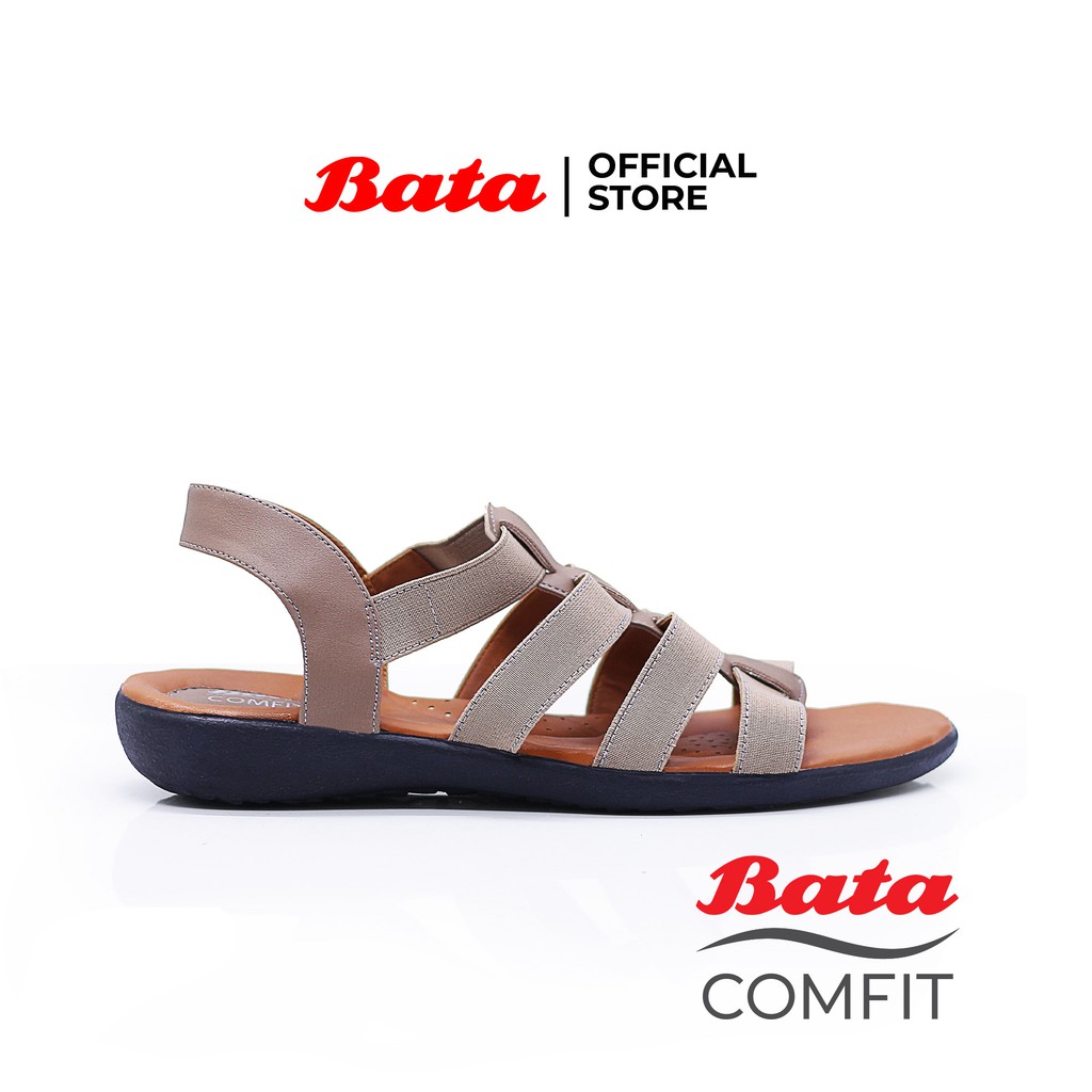 Bata Comfit Sandal Wanita Dorian Comfit Brown - 5614214-1