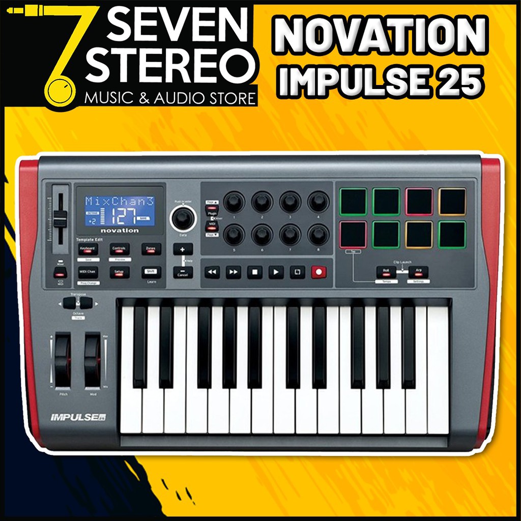 Novation Impulse 25 USB MIDI Controller