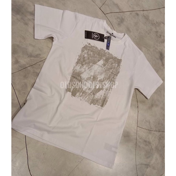 Kaos Volcom cliffs tee white