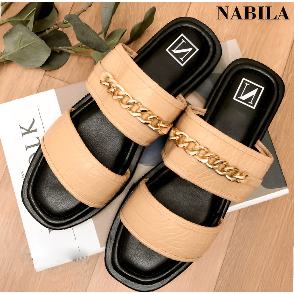 sandal wanita cantik terbaru/sandal kekinian/sandal fashion DAVA