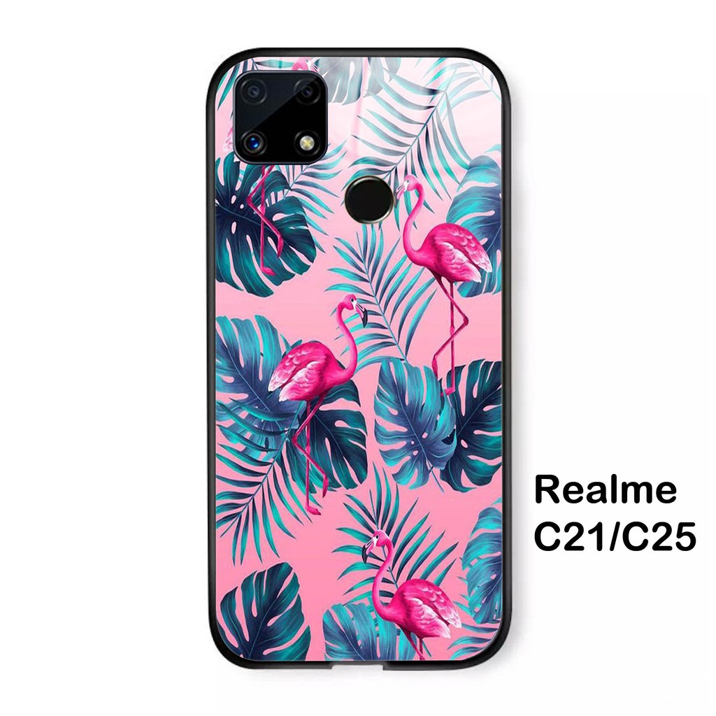 [S26] Softcase glass kaca REALME C21 C25  (SoftCase Glass Kaca) REALME C21 C25 (Casing Hanphone)