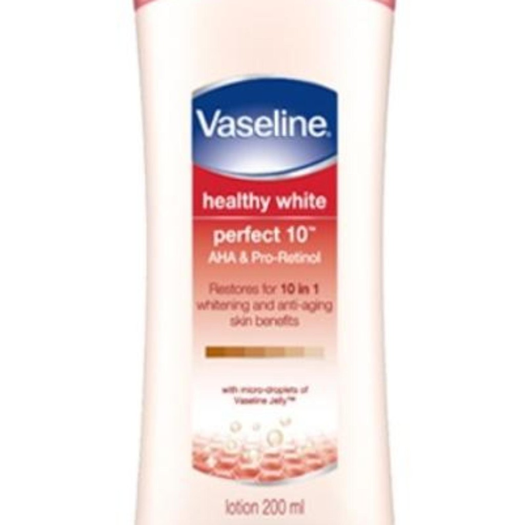 Vaseline Lotion Healthy White Perfect 10 200ml