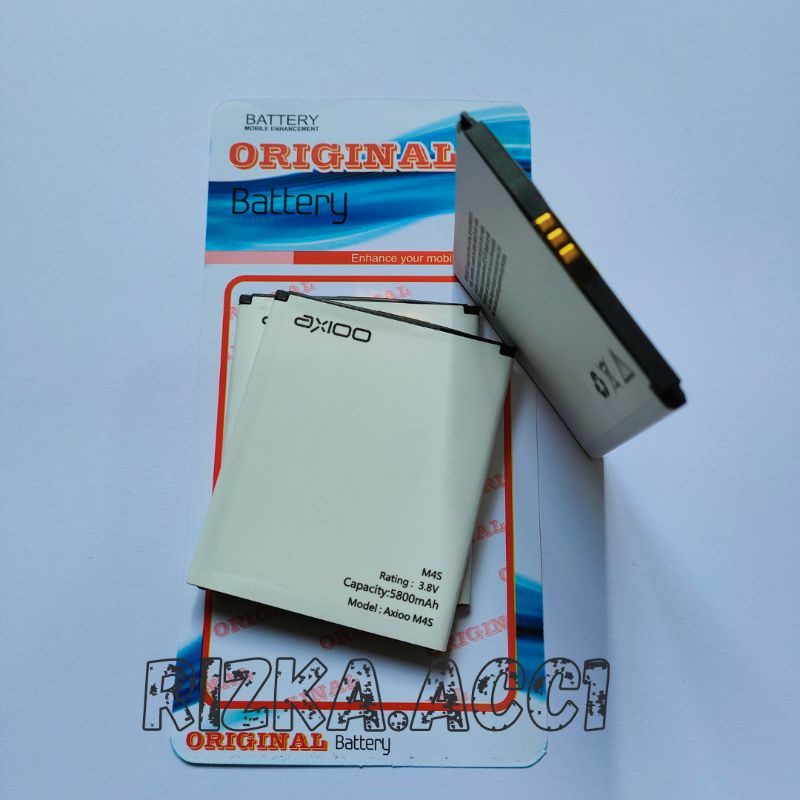 Baterai Batre Axioo Axio M4S Original Battery Hp