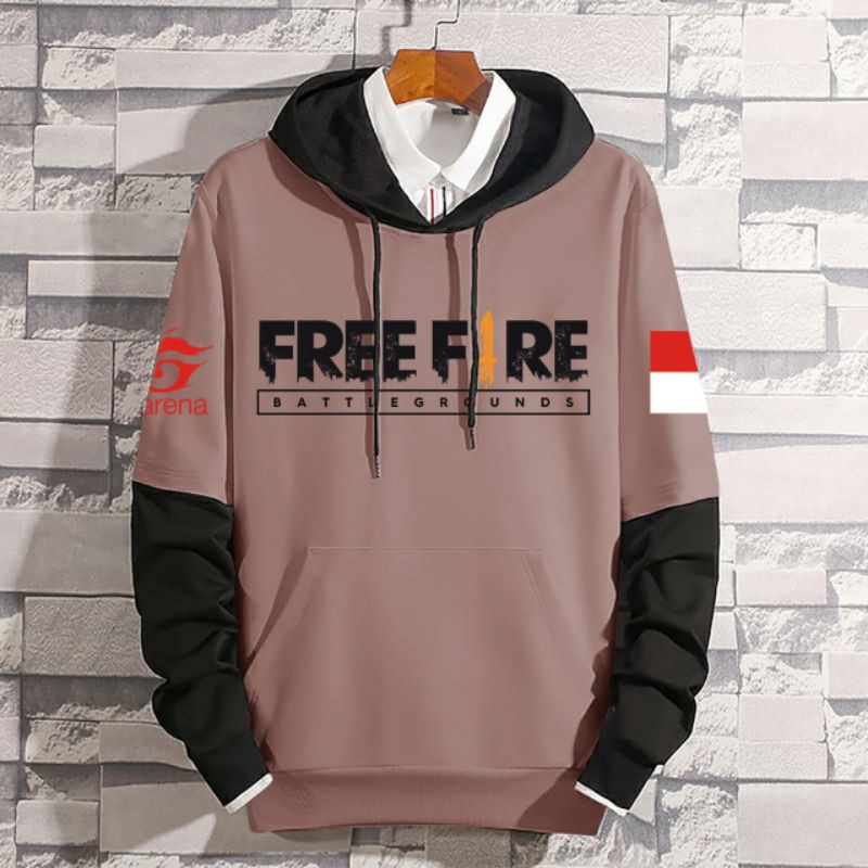 COD//DS//SWEATER HODDIE FREEFIRE (M-L)