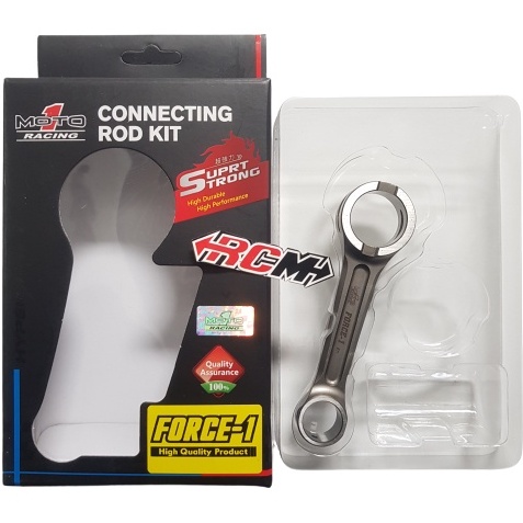 STANG SETANG SEHER SEKER PISTON CONNECTING ROD CNC ALLOY FORCE 1 FORCE1 F1 FIZR F1ZR FIZ-R P14 ORI ORIGINAL MOTO1 ASLI