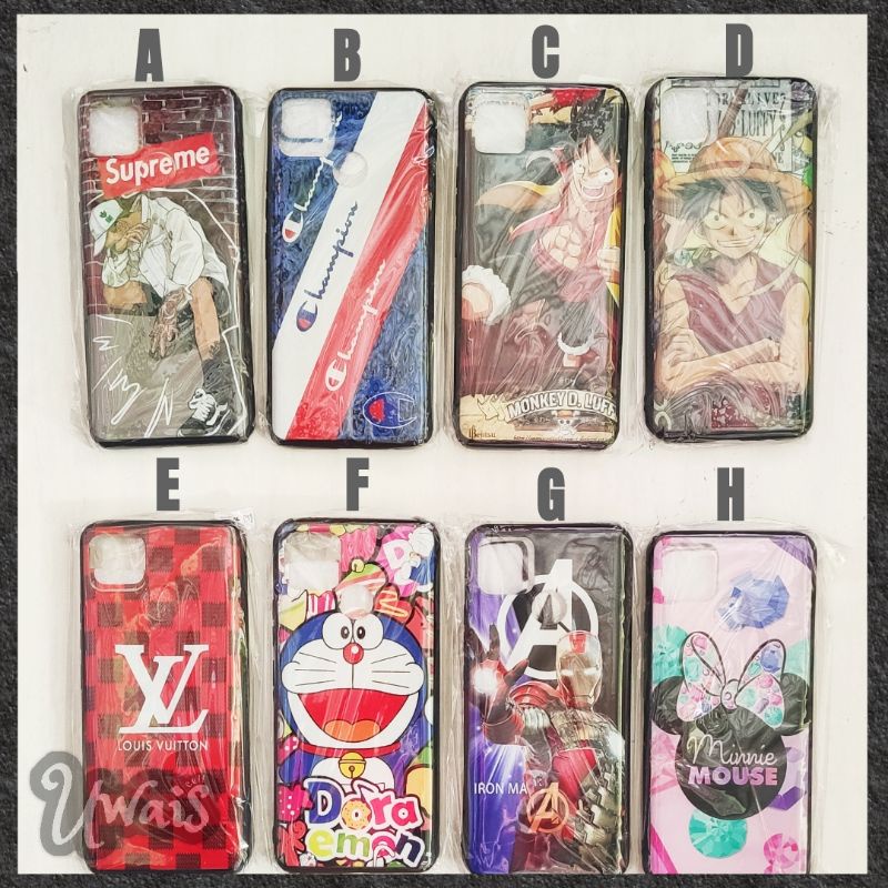 Fuze case fashion gambar karakter Realme C12 C25 C25S Narzo 20i 30A