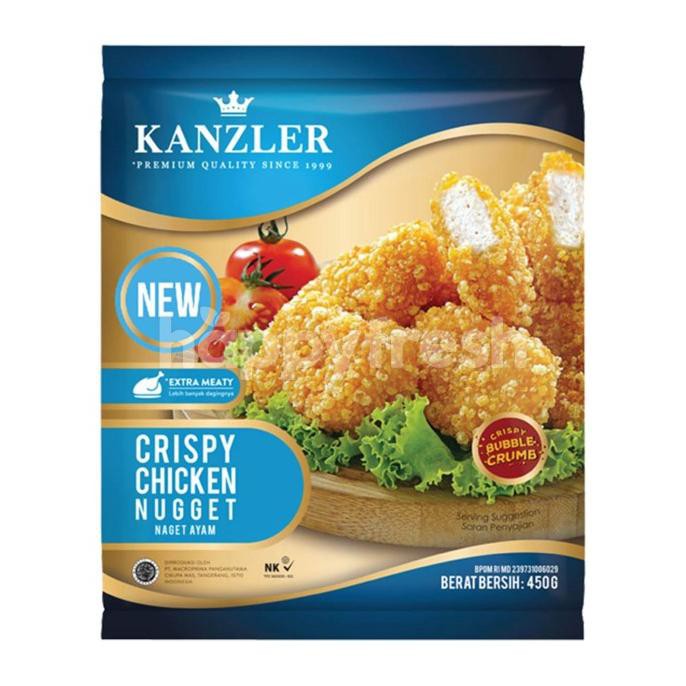 

(BISA COD) Crisspy Chicken Nugget Ayam Kenzler Viral 450gr BERMUTU Kode 1298