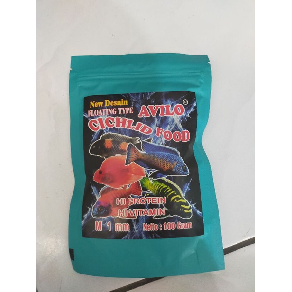 Pelet pakan Cichlid Avilo