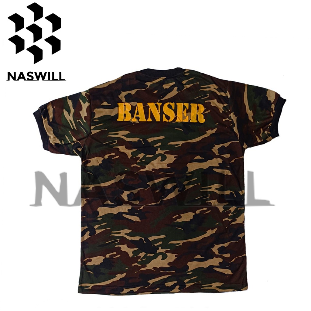 Kaos Lapangan Banser Lengan Pendek Best Quality Terbaru Termurah