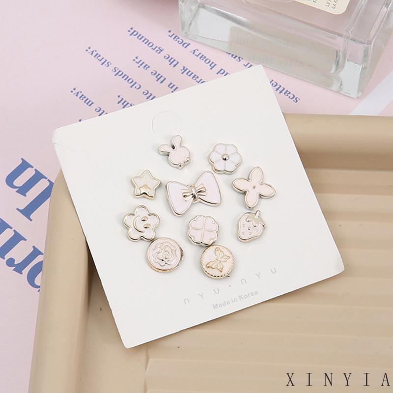 5 / 10PCS Bros Pin Wanita Model Invisible Tanpa Kancing Dapat Dilepas Untuk Pakaian / Sweater XIA.ID