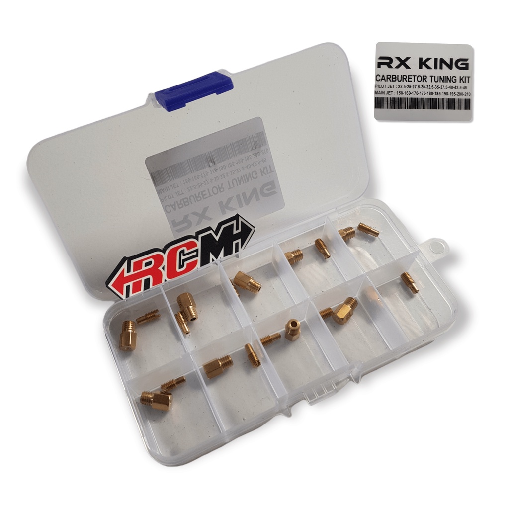 HARGA SDH SATU SET 20 BIJI PCS MJ MAIN JET MAINJET MAIN JET PILOT JET PJ YAMAHA RXK RX-K RX-K RX - K RX-KING RX KING CARBURETOR CARBURATOR TUNING KIT LOKAL JAMINAN KUALITAS