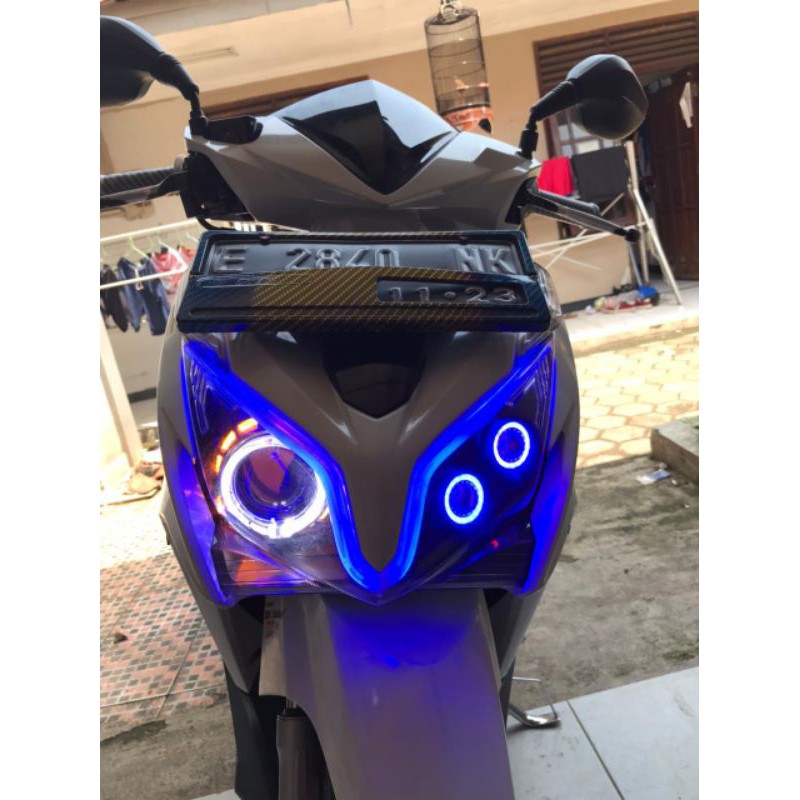 Projie Bi-led Vario 125 Techno 2012 - 2014 l Custom Headlamp Reflektor Vario Old125 Projector Biled