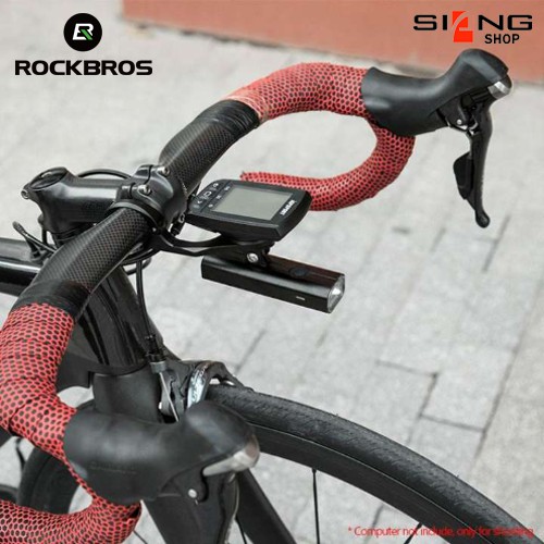 Barfly Rockbros YSZ1808 Cyclocomp Garmin XOSS dan dudukan Senter atau GoPro