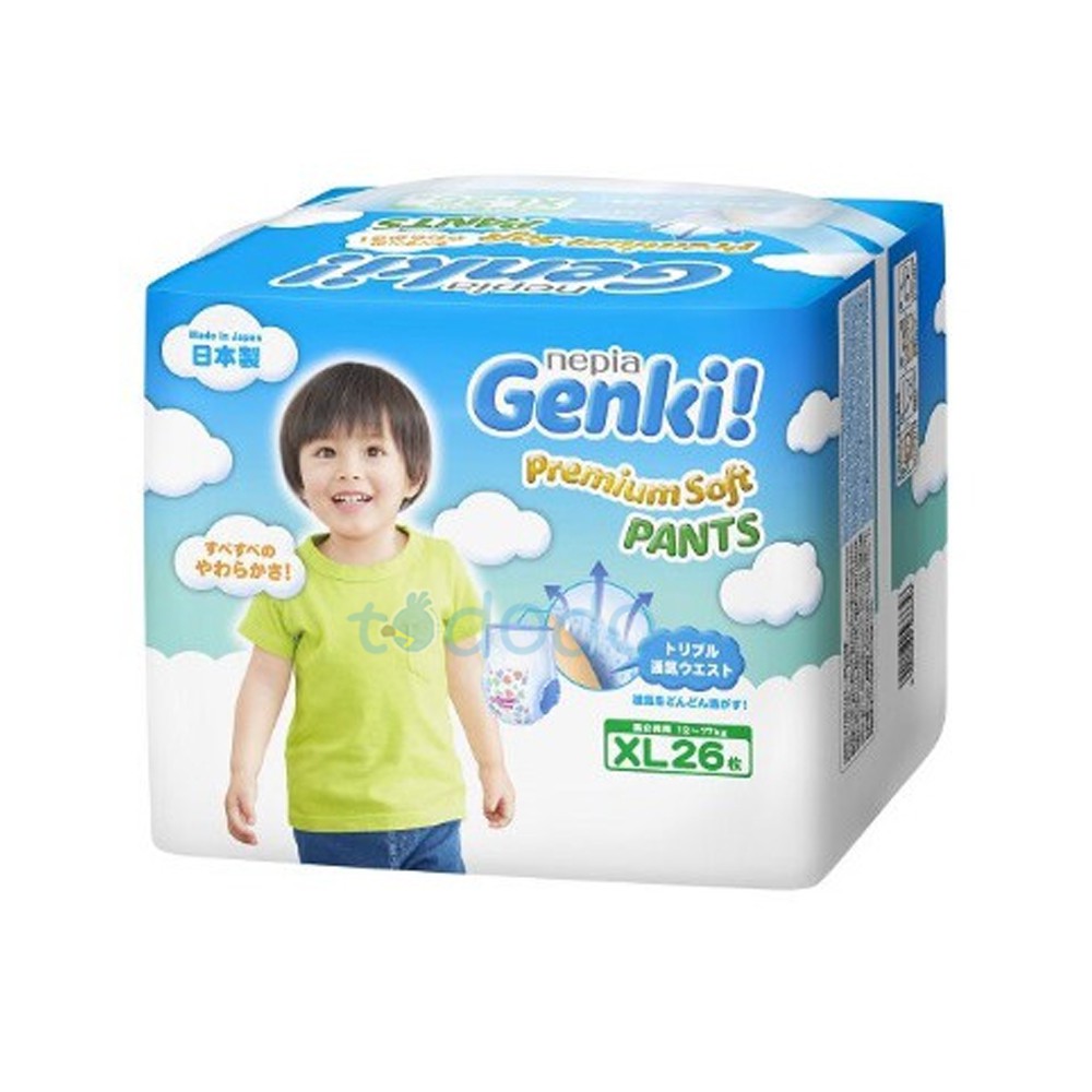Nepia Genki Pants XL 26 - Popok Celana
