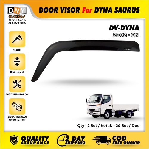 Talang Air / Door Visor DNY Dyna – Injection High Quality