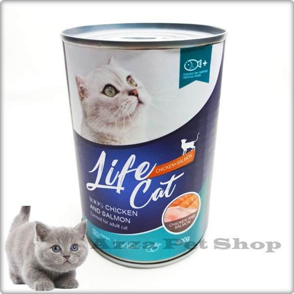 Makanan Basah Kucing Life Cat 400 gram / lifecat kaleng / life cat kaleng 400 gr