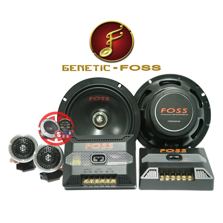 FOSS FS3 Rhodium 2-Way Split Component Kits