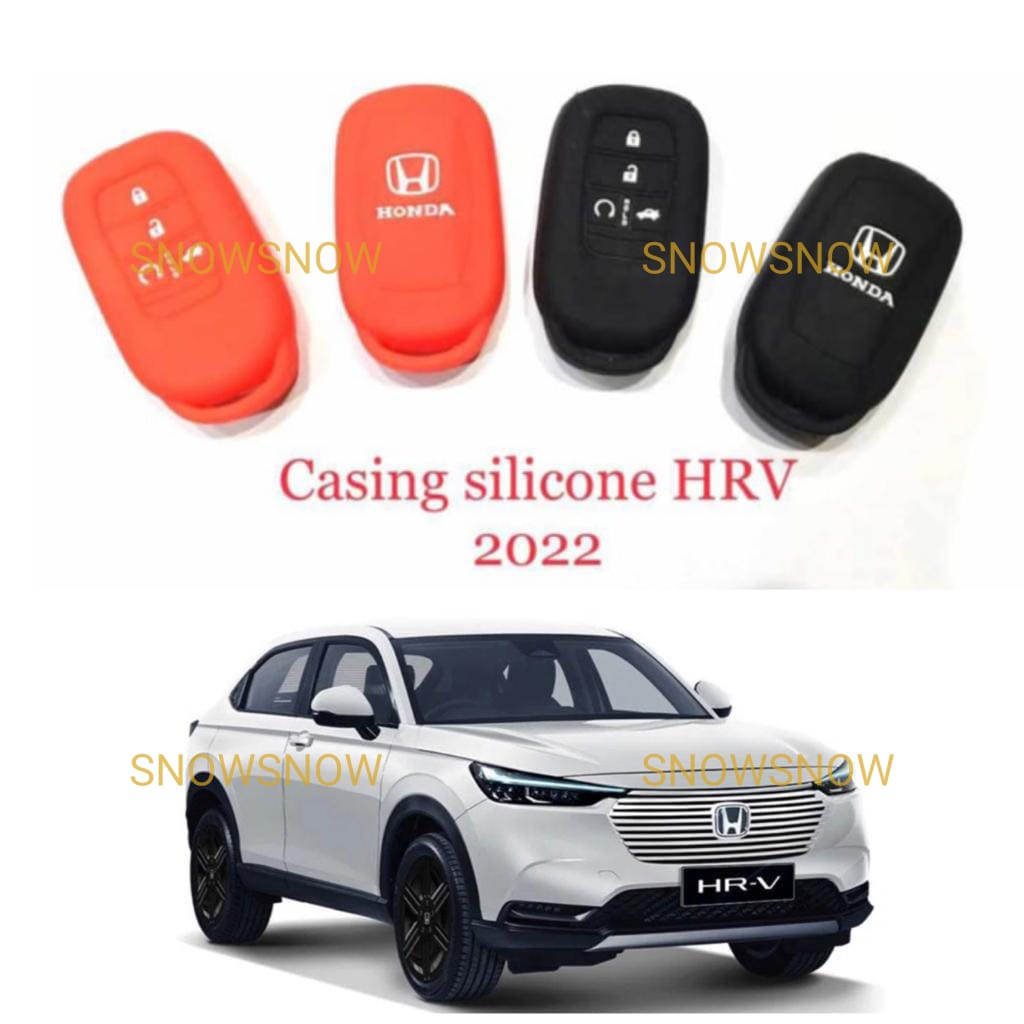 Silikon Kunci Remote Silicon Karet Honda HRV RS NON SE 2022 2023 UP Hitam Merah