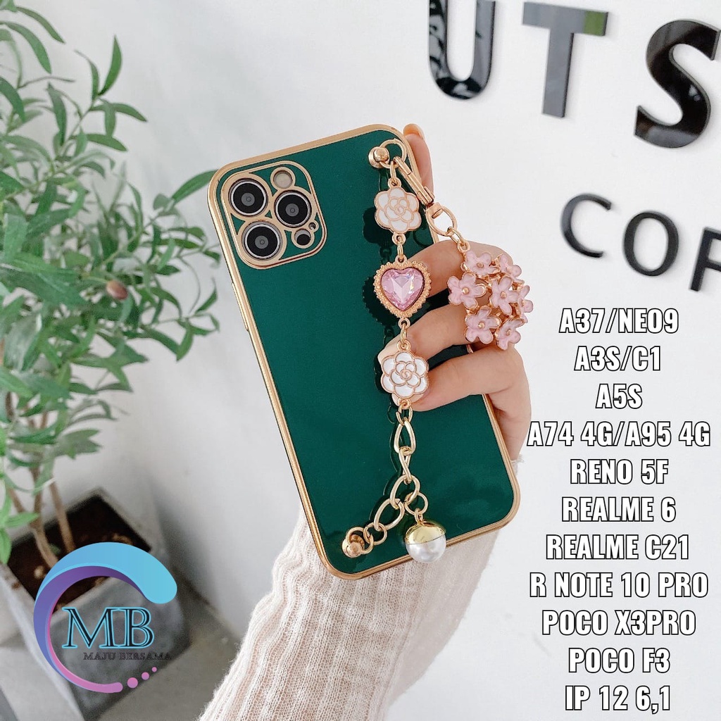 Y011 SOFTCASE SHINE PLATING CASE RANTAI DIINAMI XIAOMI REDMI NOTE 10 PRO POCOPHONE F3 X3 PRO MB3076