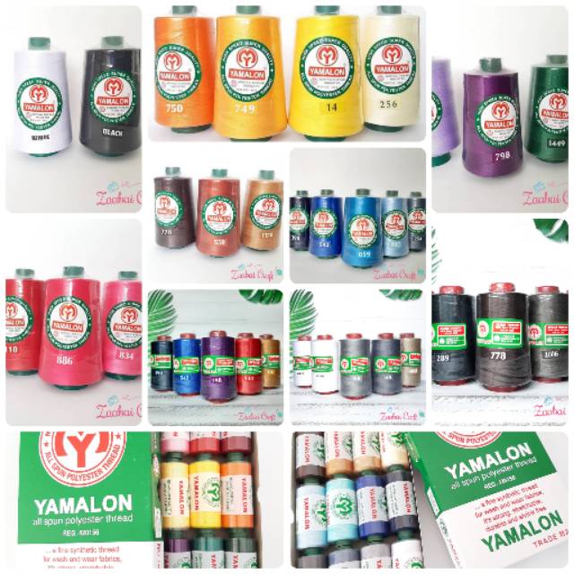 PROMO BENANG JAHIT YAMALON+BENANG JEANS YAMALON PAKET MURAH