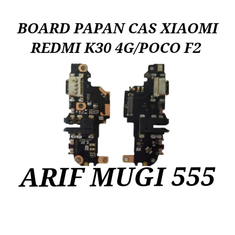 Flexible Board Papan Cas Konektor Conektor Charger Xiaomi Redmi K30 4G /Poco X2 Original